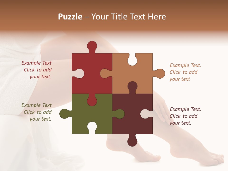 Leg Care Beautiful PowerPoint Template