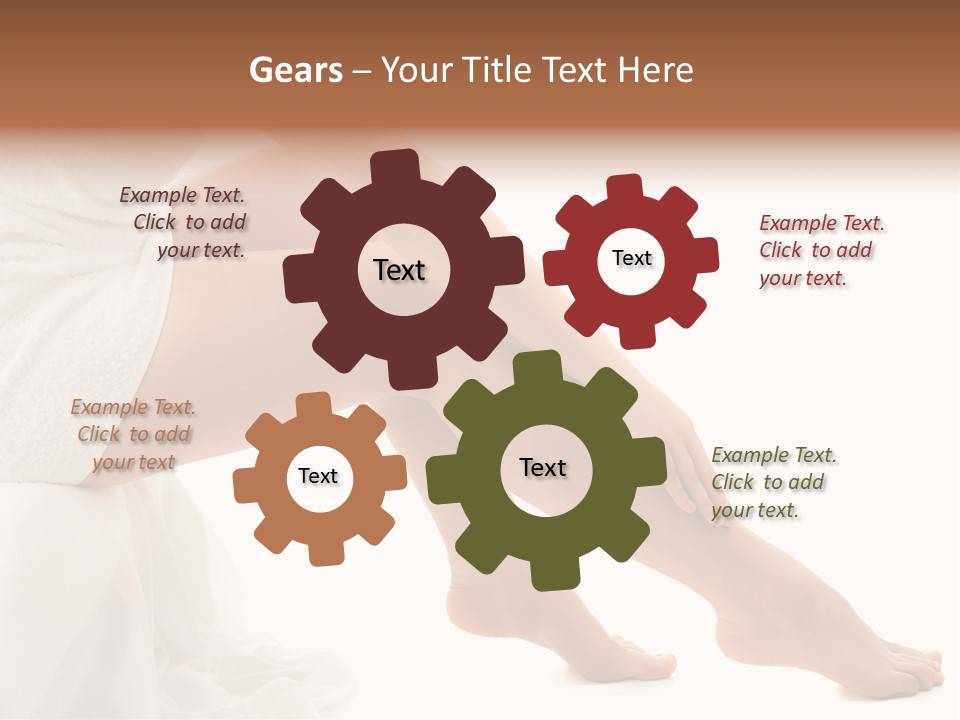 Leg Care Beautiful PowerPoint Template