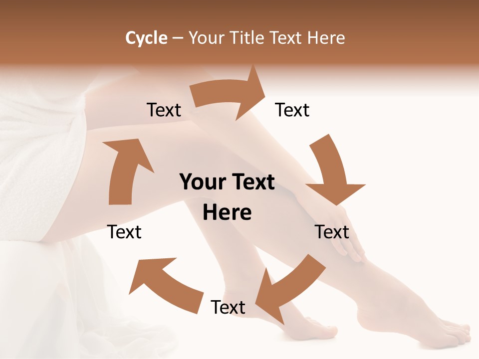 Leg Care Beautiful PowerPoint Template