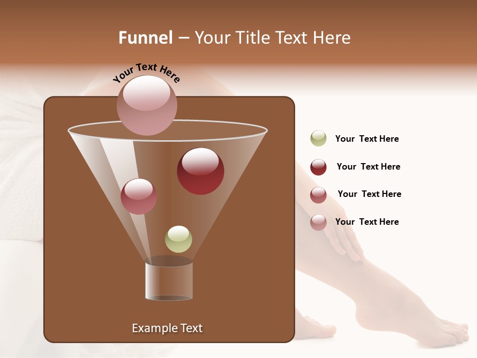 Leg Care Beautiful PowerPoint Template