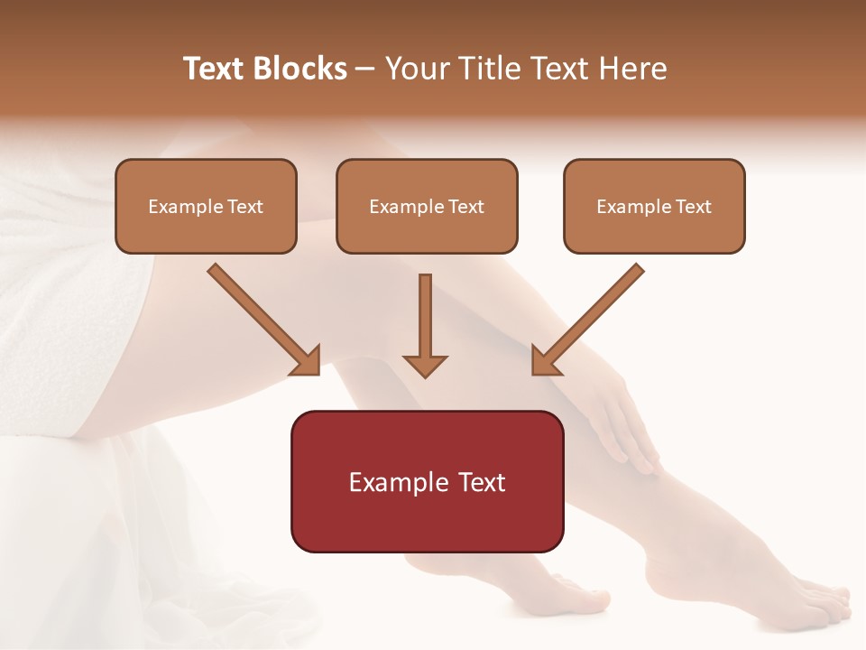 Leg Care Beautiful PowerPoint Template