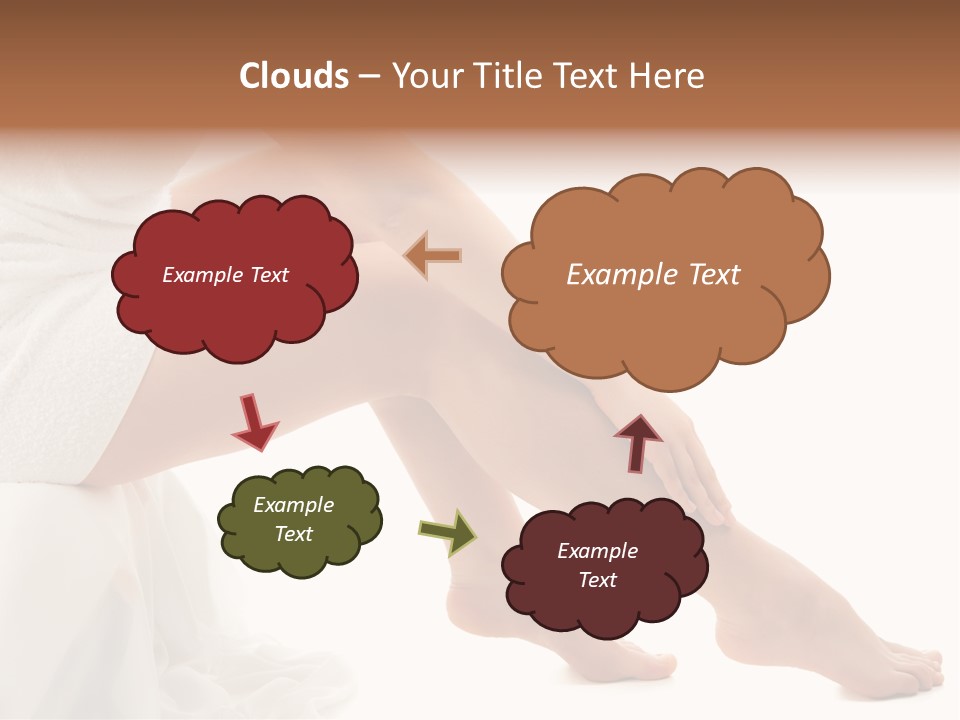 Leg Care Beautiful PowerPoint Template