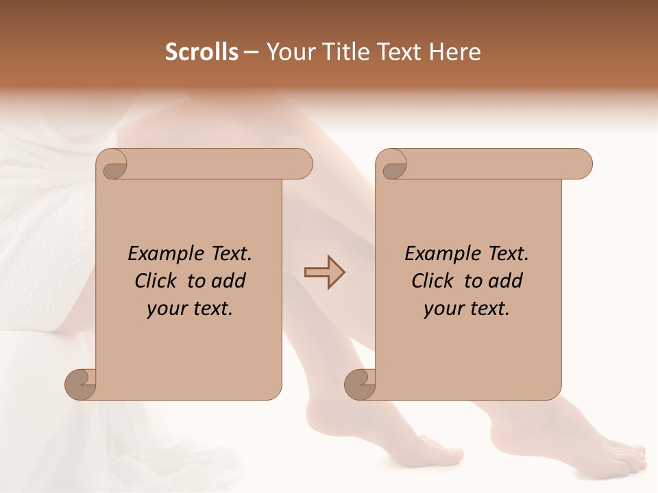 Leg Care Beautiful PowerPoint Template