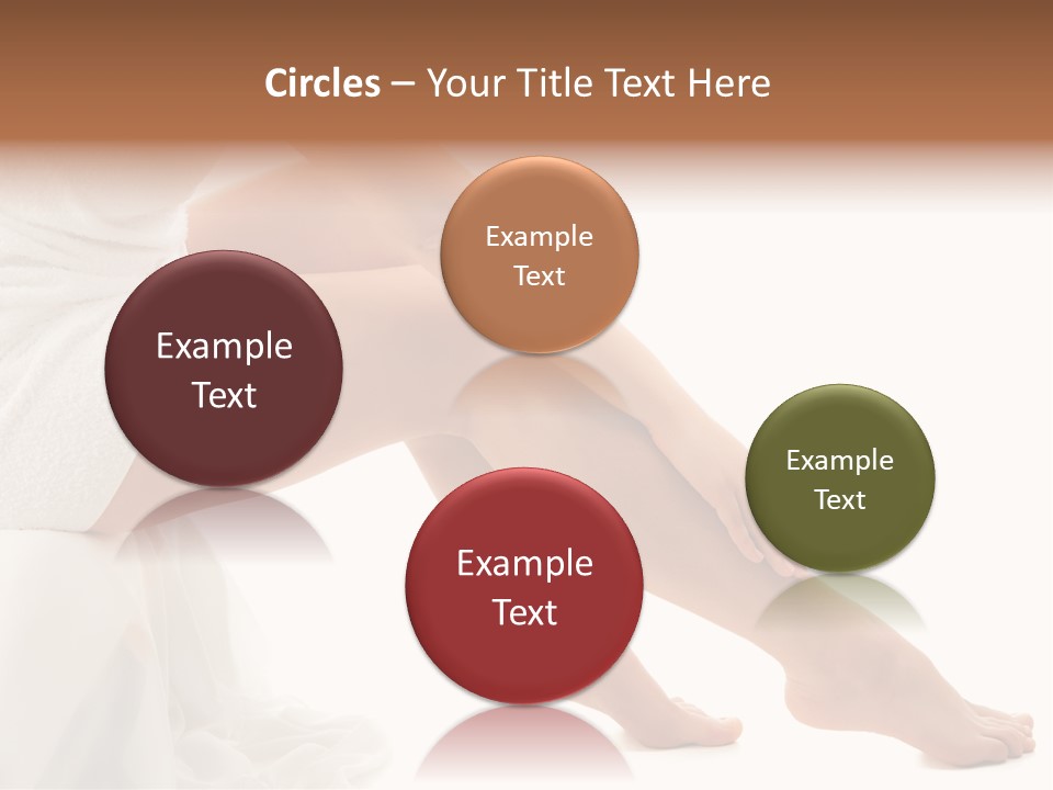 Leg Care Beautiful PowerPoint Template