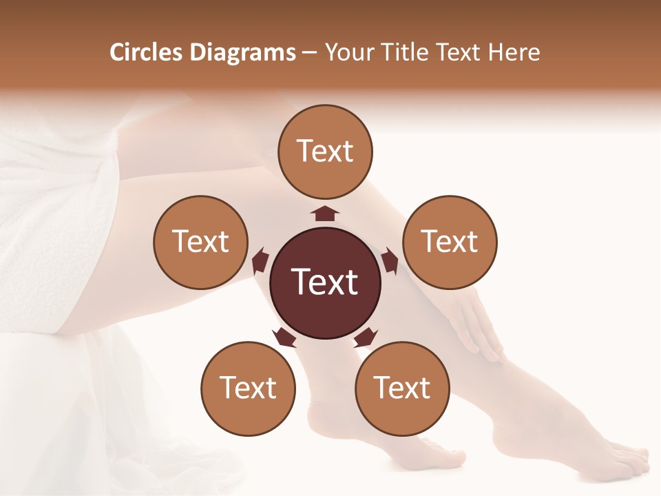 Leg Care Beautiful PowerPoint Template