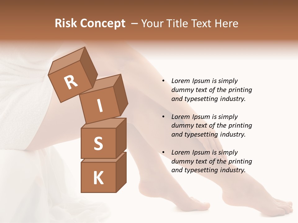 Leg Care Beautiful PowerPoint Template