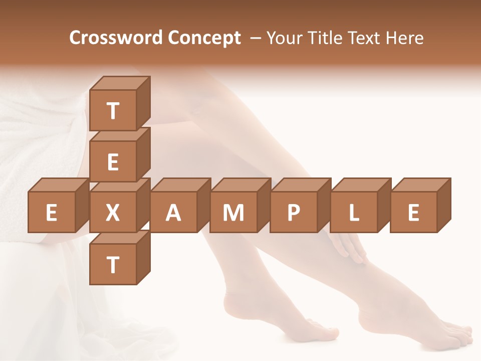 Leg Care Beautiful PowerPoint Template