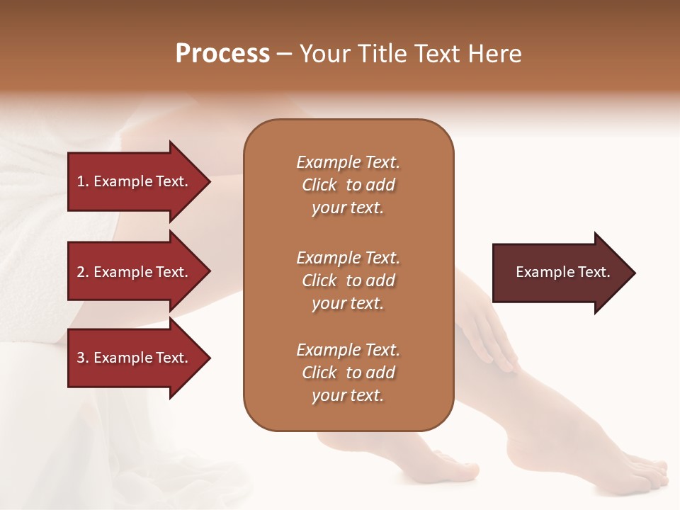Leg Care Beautiful PowerPoint Template