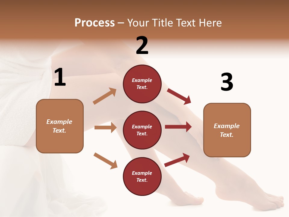 Leg Care Beautiful PowerPoint Template