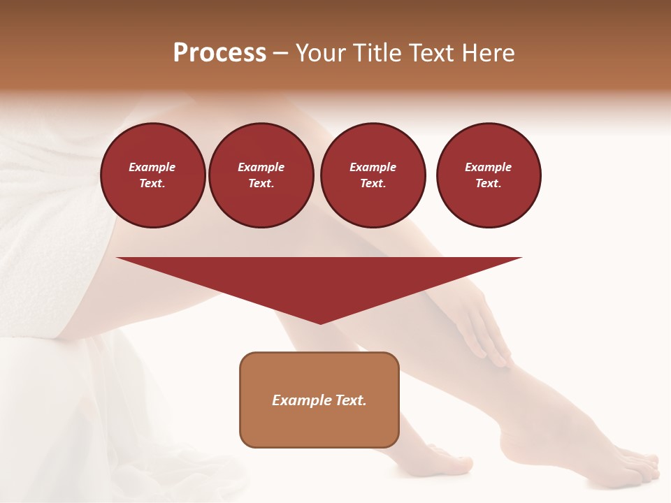 Leg Care Beautiful PowerPoint Template