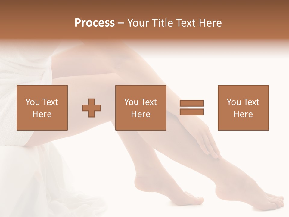 Leg Care Beautiful PowerPoint Template