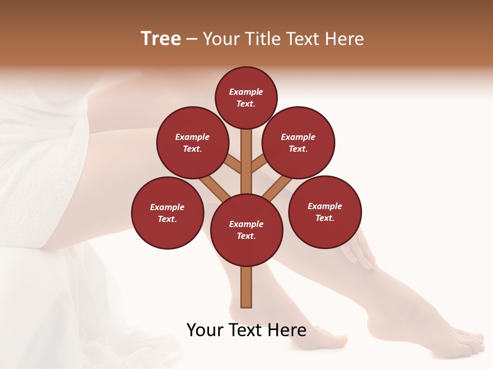 Leg Care Beautiful PowerPoint Template