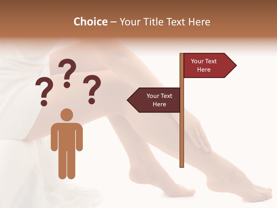 Leg Care Beautiful PowerPoint Template