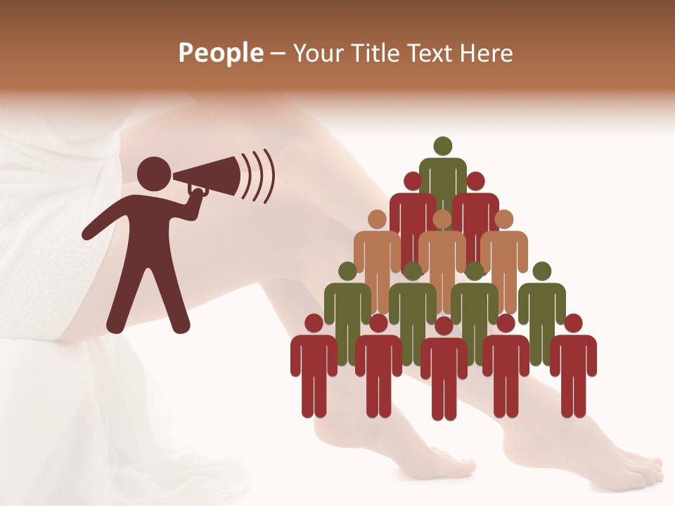 Leg Care Beautiful PowerPoint Template