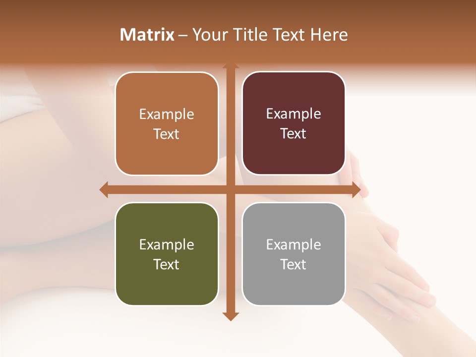 Lifestyle Healthy Lady PowerPoint Template