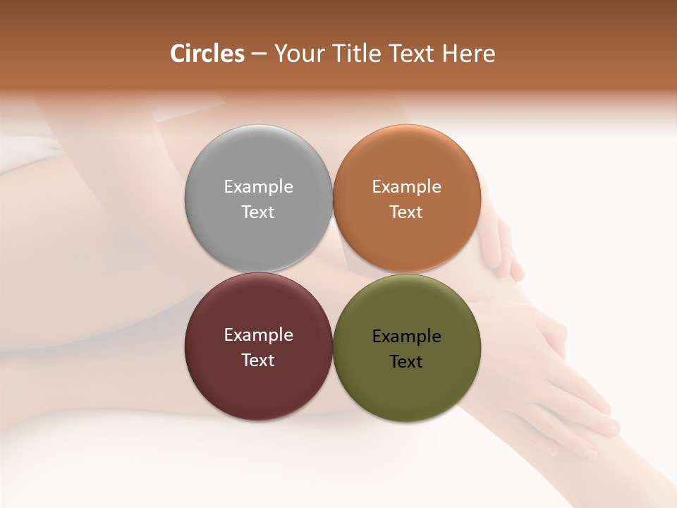 Lifestyle Healthy Lady PowerPoint Template