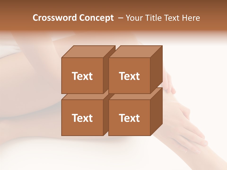 Lifestyle Healthy Lady PowerPoint Template