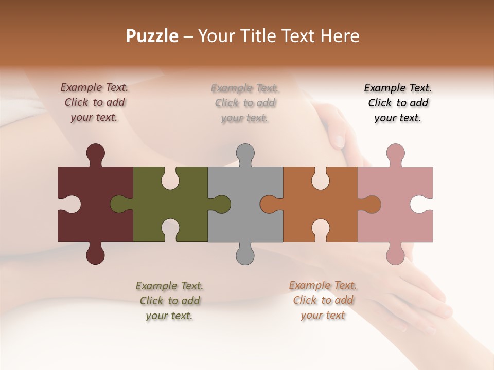 Lifestyle Healthy Lady PowerPoint Template