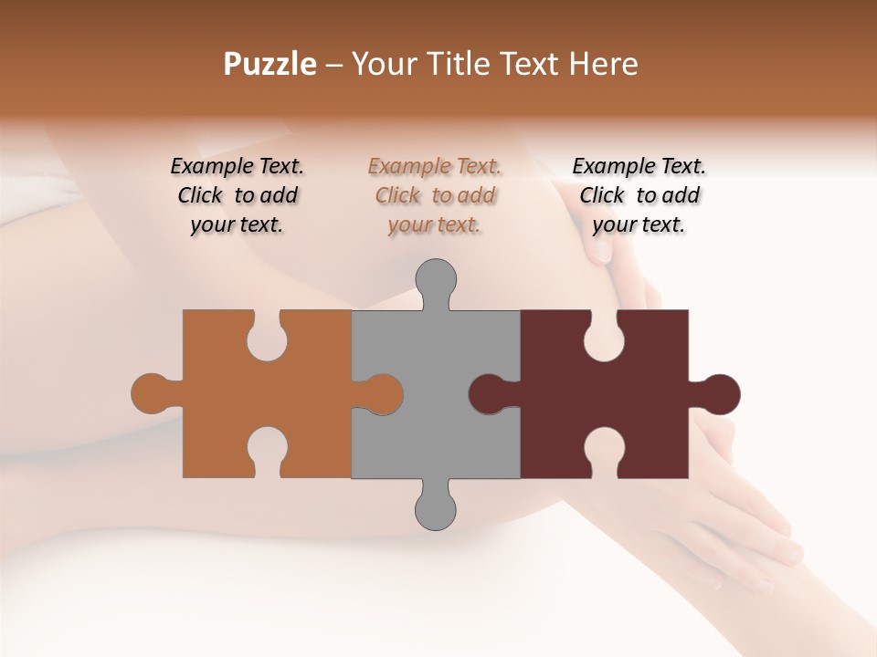 Lifestyle Healthy Lady PowerPoint Template