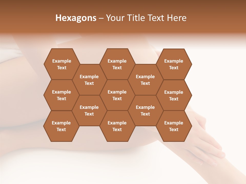 Lifestyle Healthy Lady PowerPoint Template