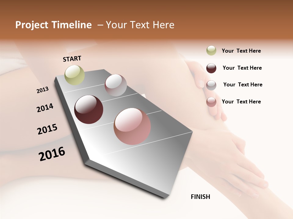 Lifestyle Healthy Lady PowerPoint Template