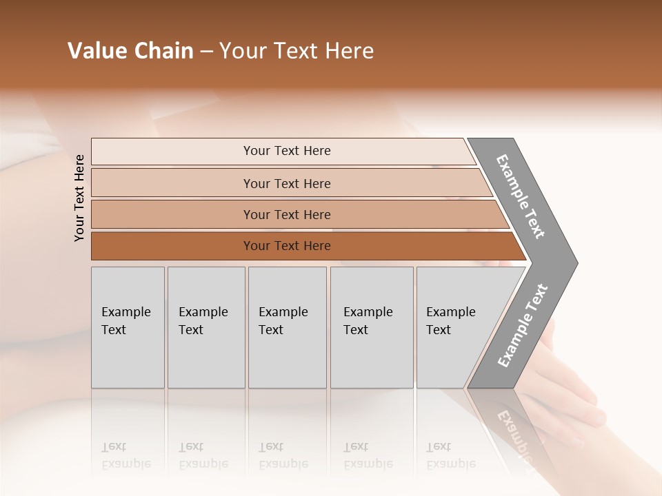 Lifestyle Healthy Lady PowerPoint Template