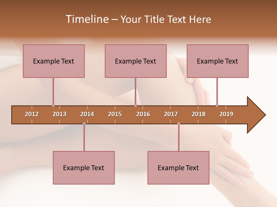 Lifestyle Healthy Lady PowerPoint Template