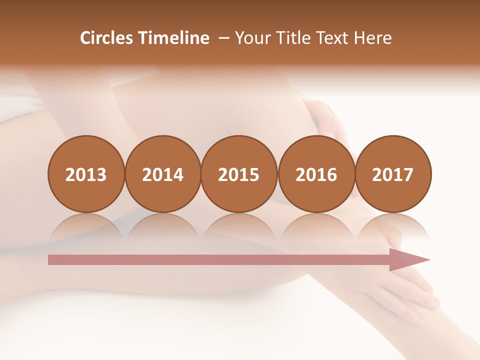 Lifestyle Healthy Lady PowerPoint Template