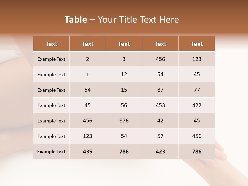 Lifestyle Healthy Lady PowerPoint Template