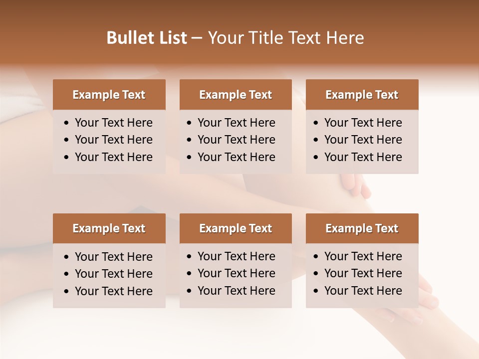 Lifestyle Healthy Lady PowerPoint Template