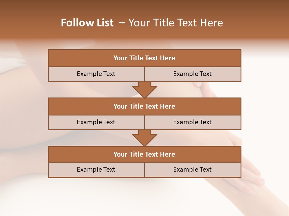 Lifestyle Healthy Lady PowerPoint Template