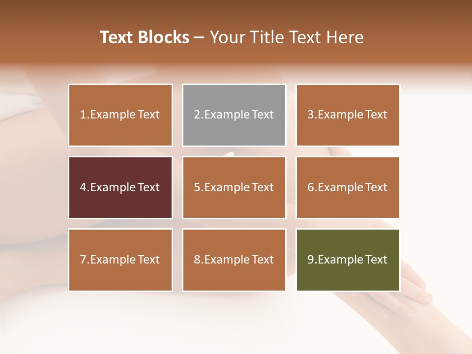 Lifestyle Healthy Lady PowerPoint Template