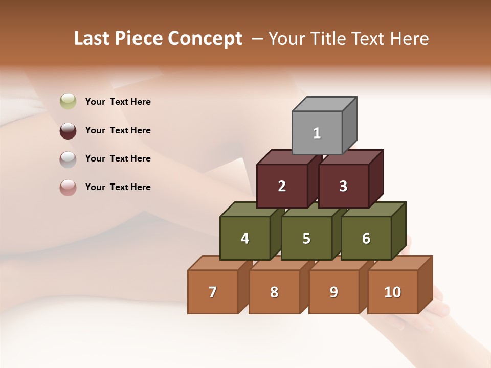 Lifestyle Healthy Lady PowerPoint Template