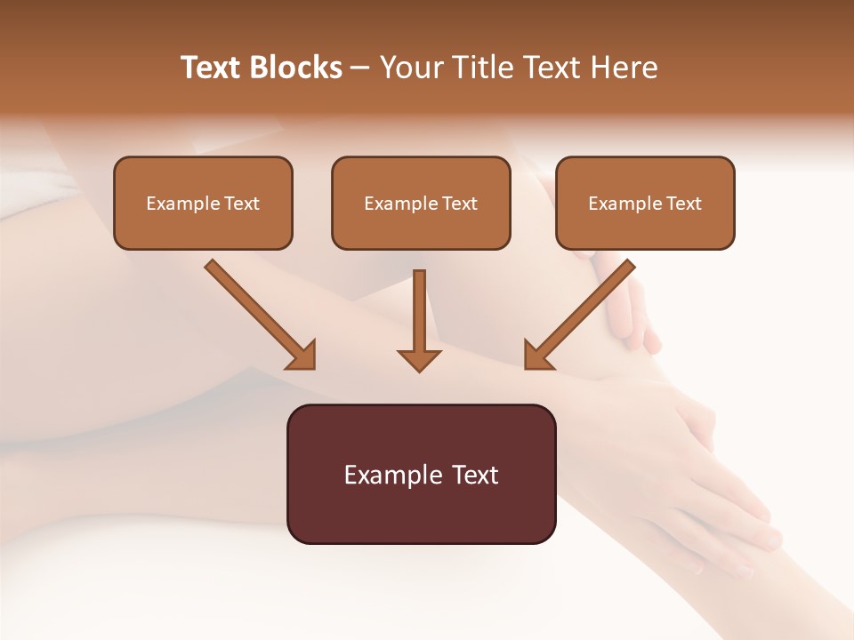 Lifestyle Healthy Lady PowerPoint Template