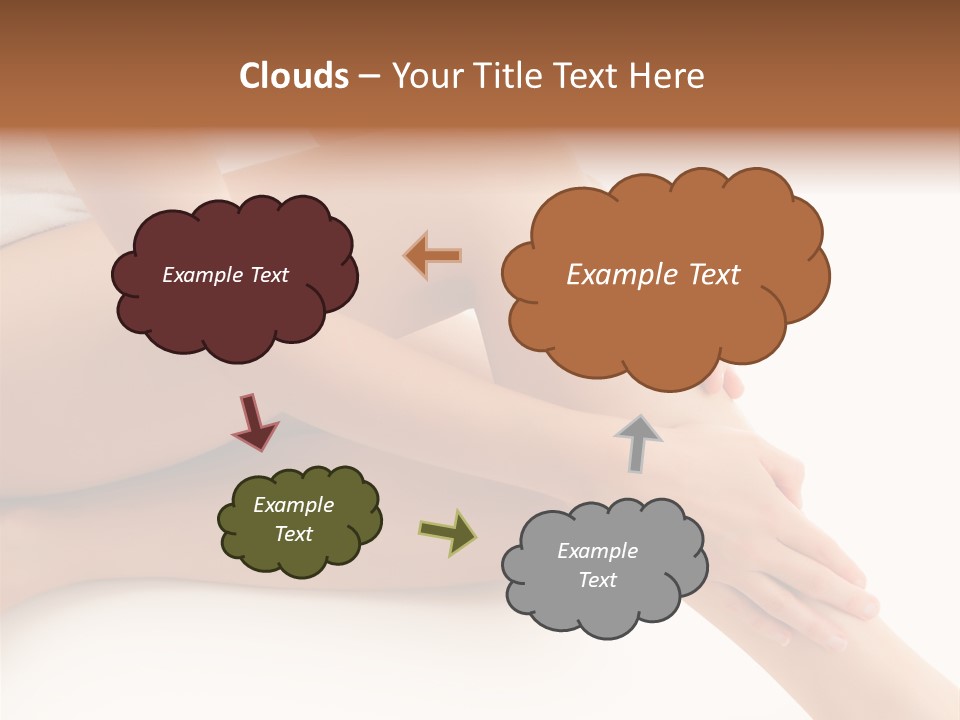 Lifestyle Healthy Lady PowerPoint Template