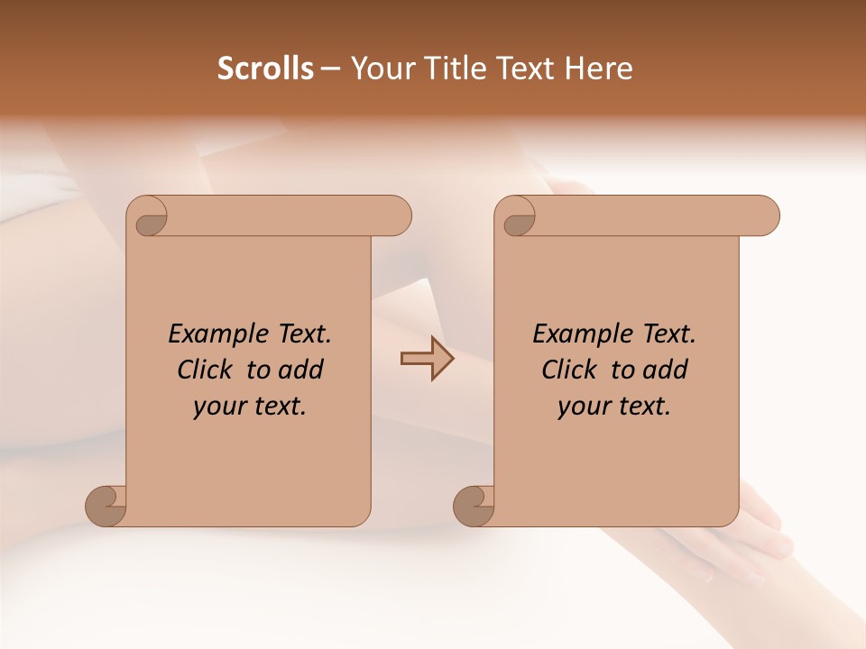 Lifestyle Healthy Lady PowerPoint Template