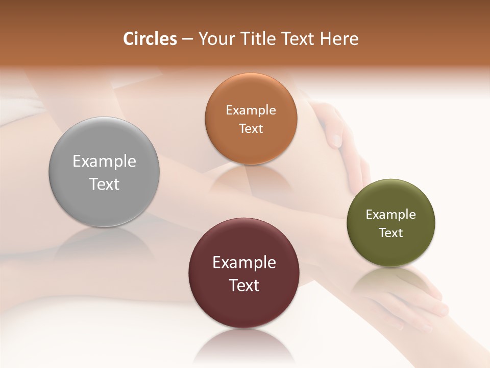 Lifestyle Healthy Lady PowerPoint Template