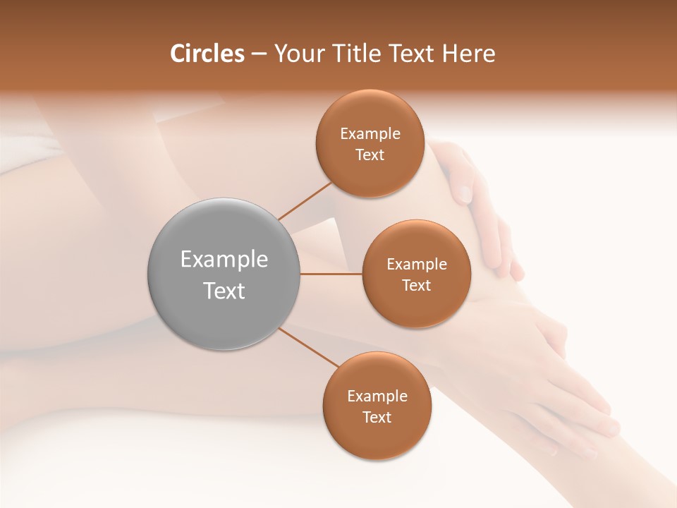 Lifestyle Healthy Lady PowerPoint Template