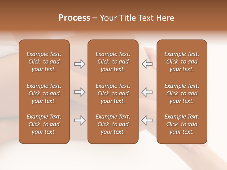 Lifestyle Healthy Lady PowerPoint Template