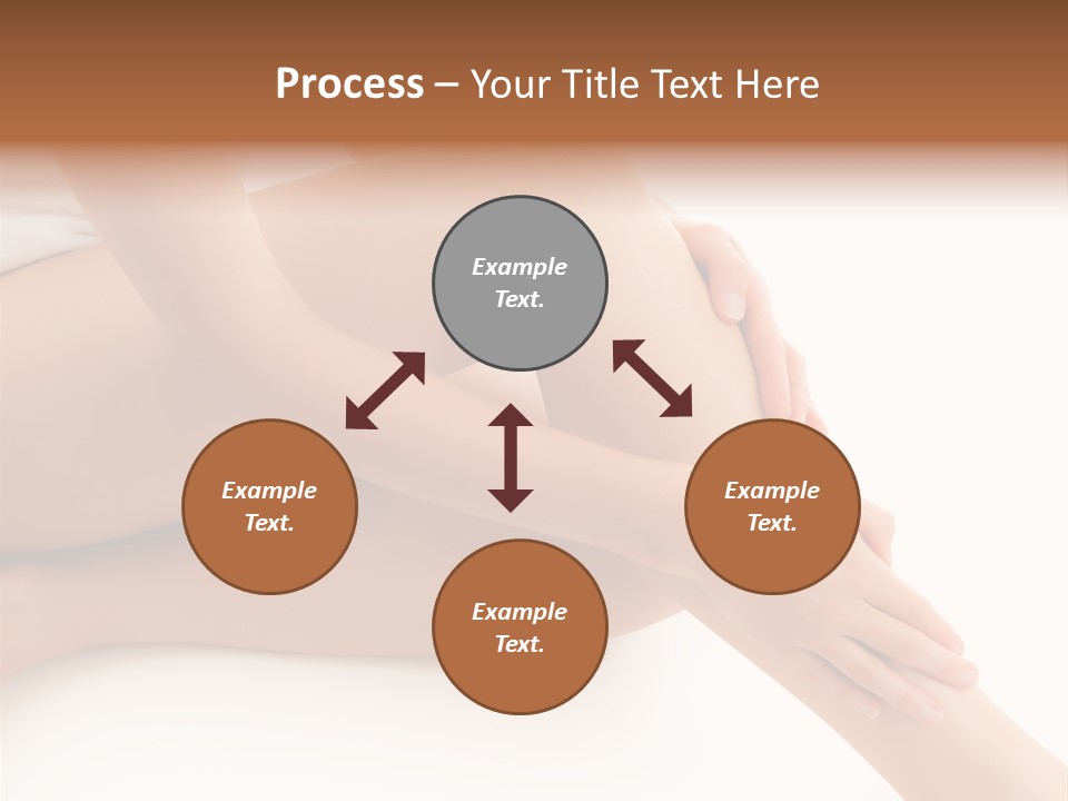 Lifestyle Healthy Lady PowerPoint Template