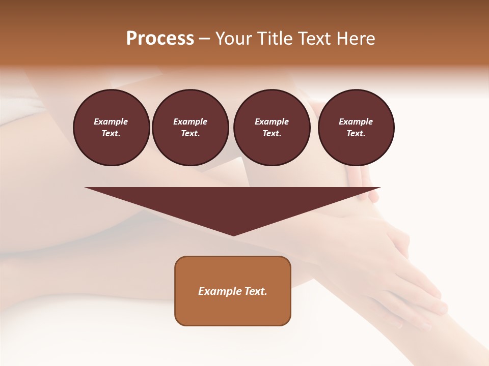 Lifestyle Healthy Lady PowerPoint Template