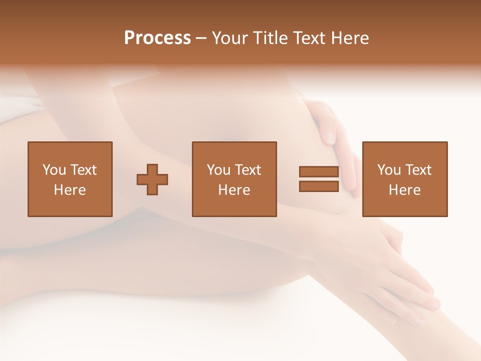 Lifestyle Healthy Lady PowerPoint Template