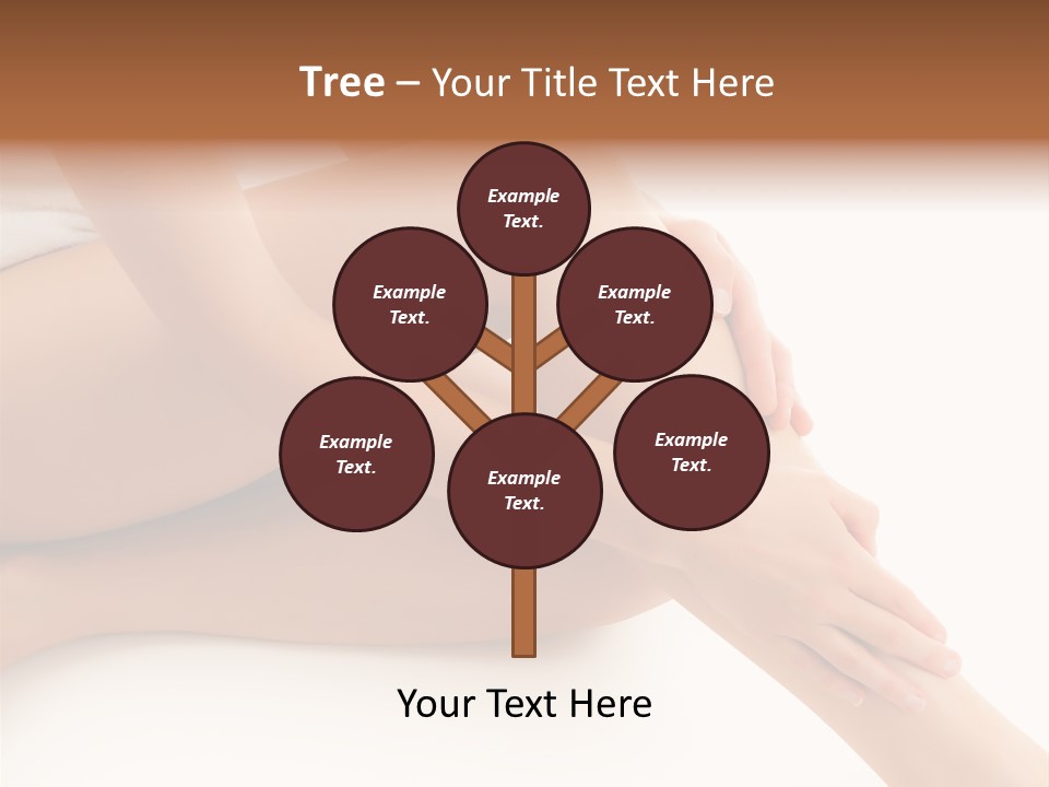 Lifestyle Healthy Lady PowerPoint Template