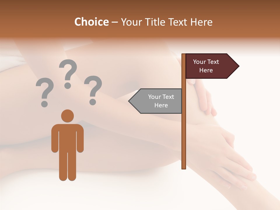 Lifestyle Healthy Lady PowerPoint Template