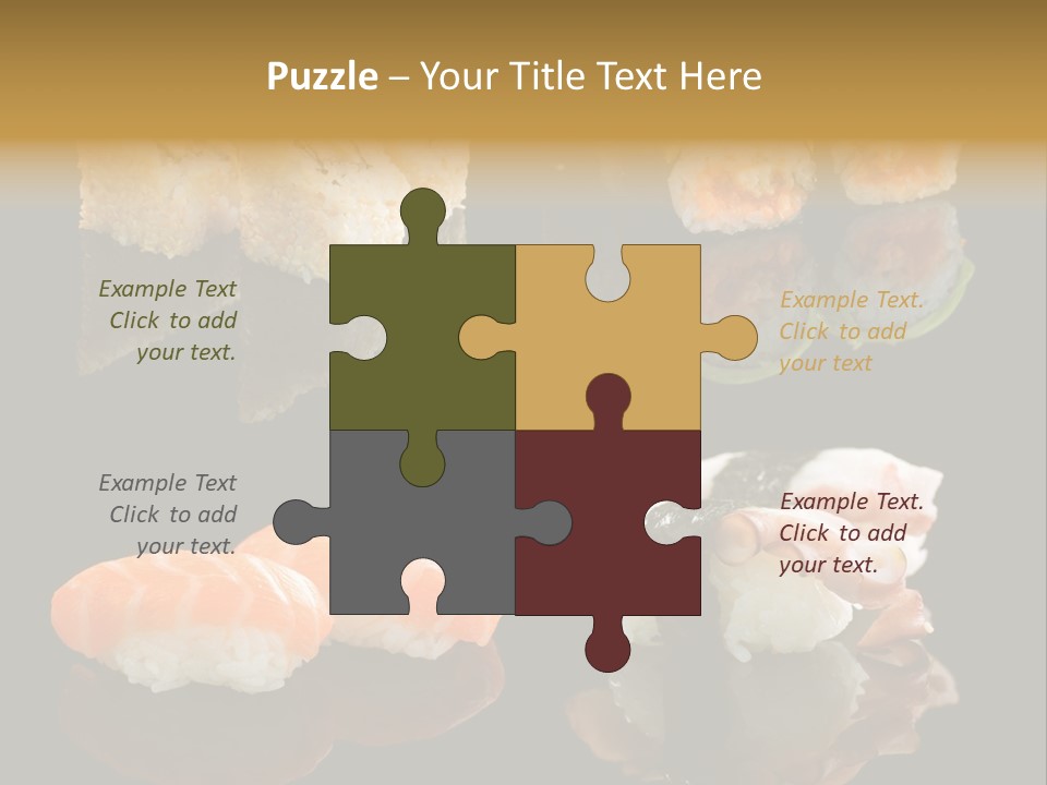 Luxury Lemon Ginger PowerPoint Template