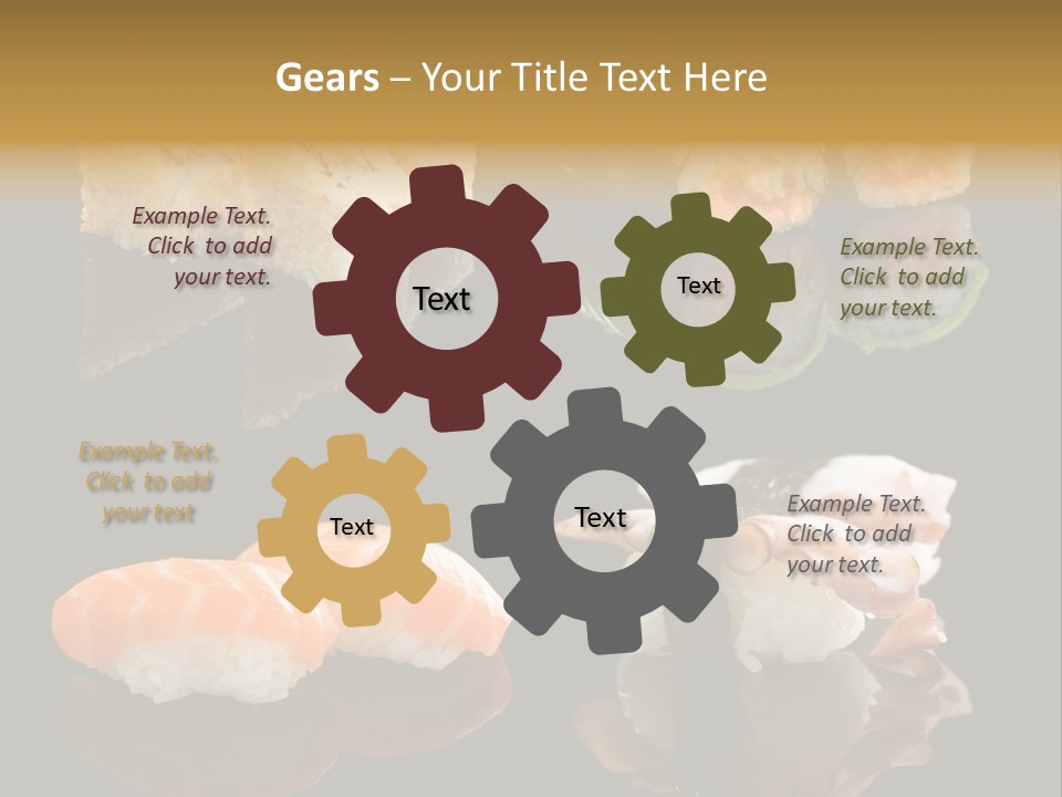 Luxury Lemon Ginger PowerPoint Template