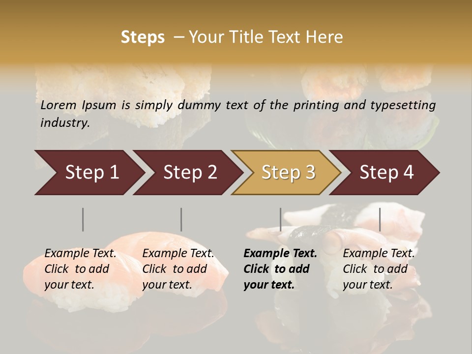 Luxury Lemon Ginger PowerPoint Template