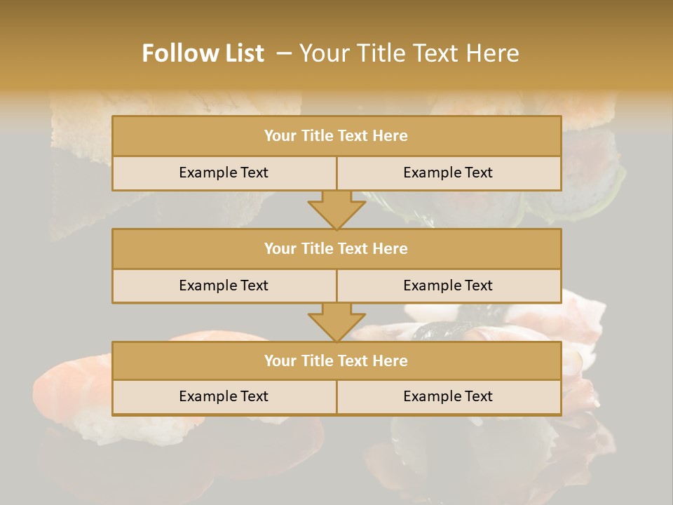 Luxury Lemon Ginger PowerPoint Template