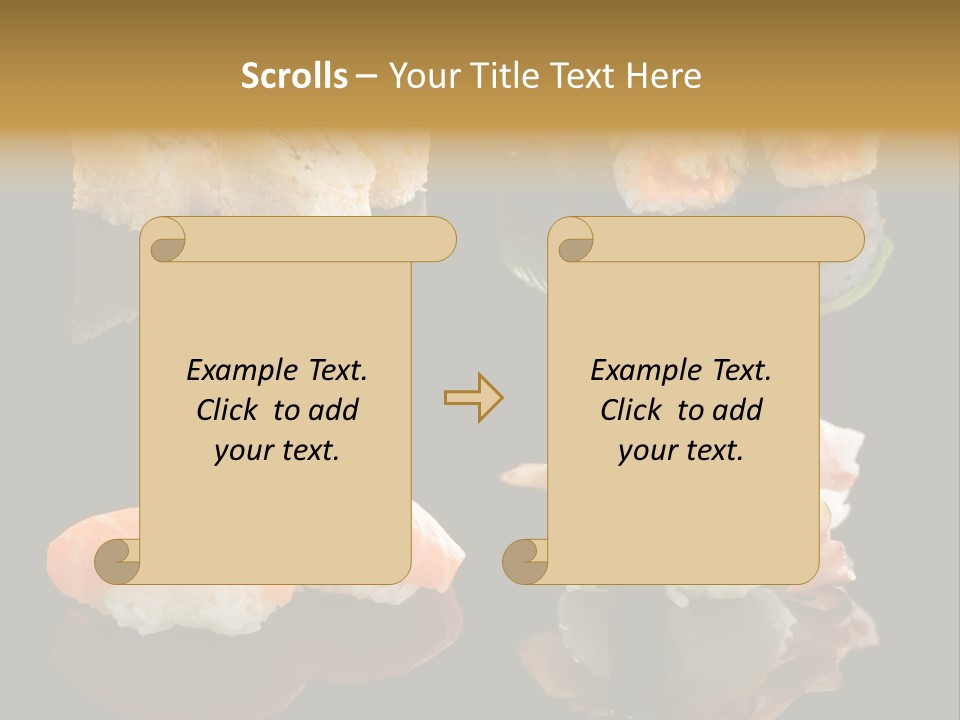 Luxury Lemon Ginger PowerPoint Template