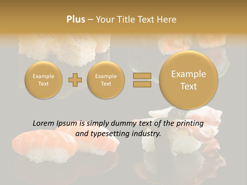 Luxury Lemon Ginger PowerPoint Template